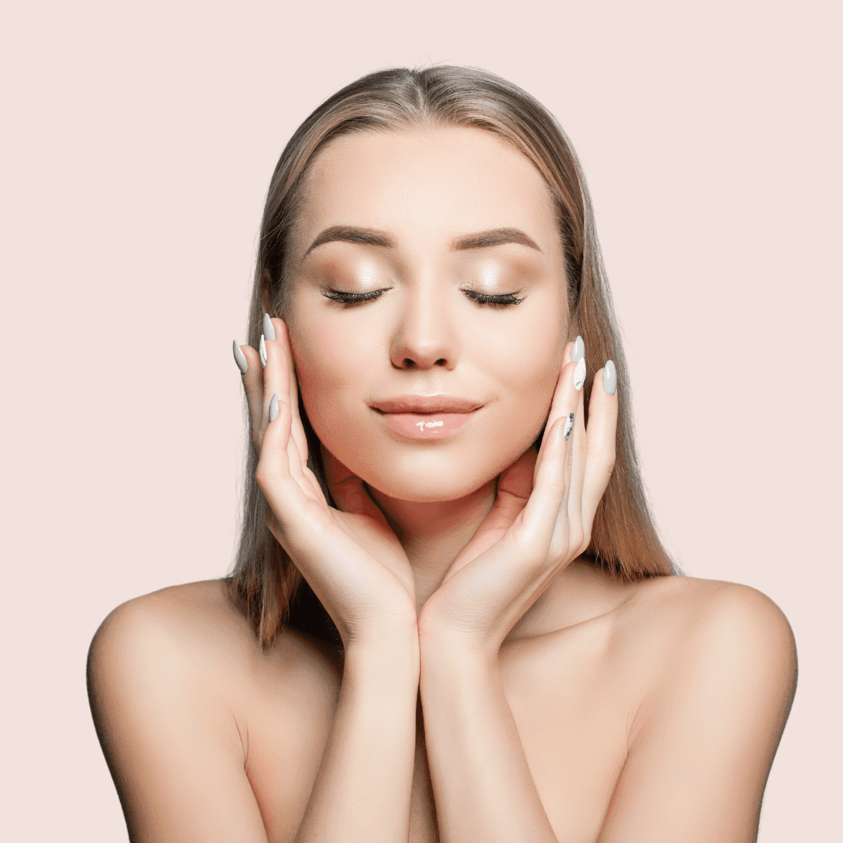 woman with good facial proportions