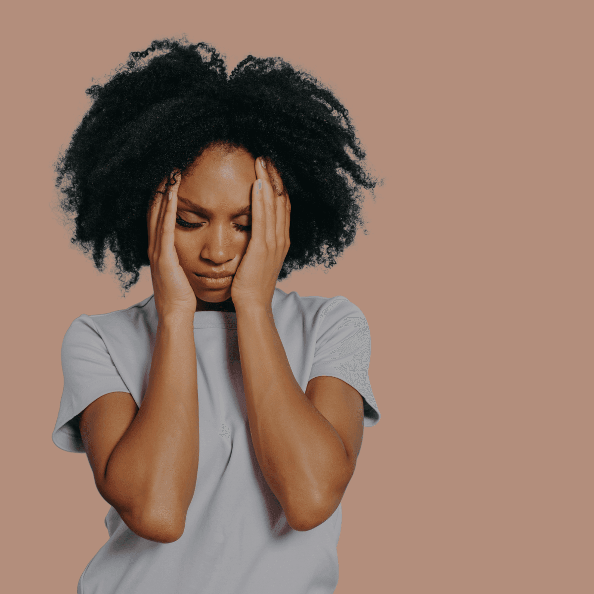 tired woman struggling with lack of sleep